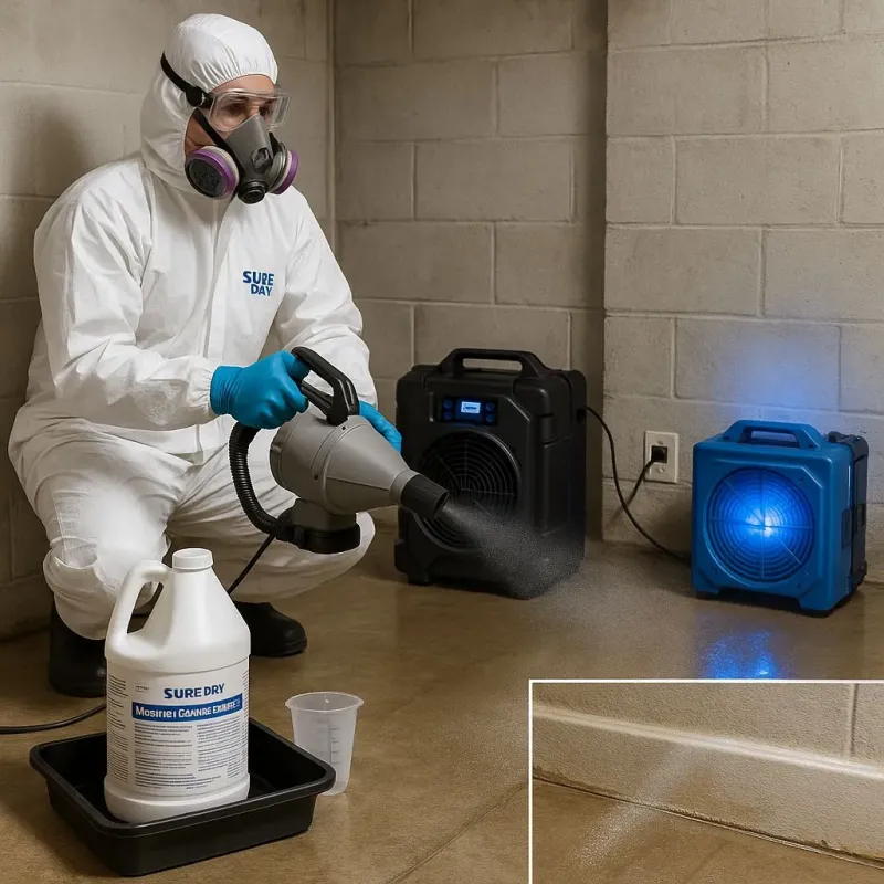 Sanitization and Odor Removal process in Mount Pocono, PA