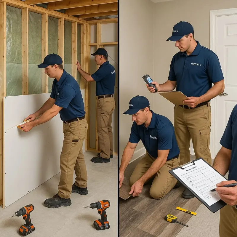 Repairs and Reconstruction process in Mount Pocono, PA